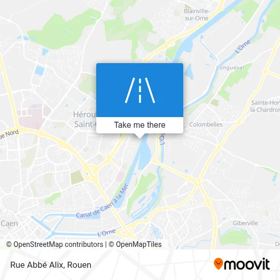 Rue Abbé Alix map