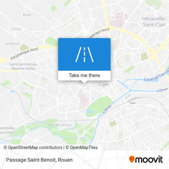 Passage Saint-Benoit map