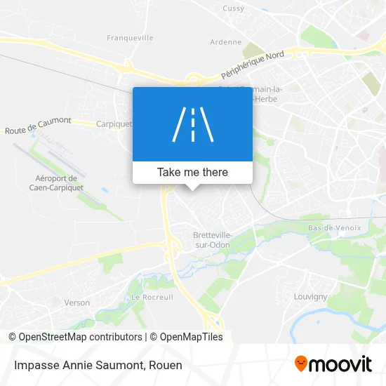 Impasse Annie Saumont map