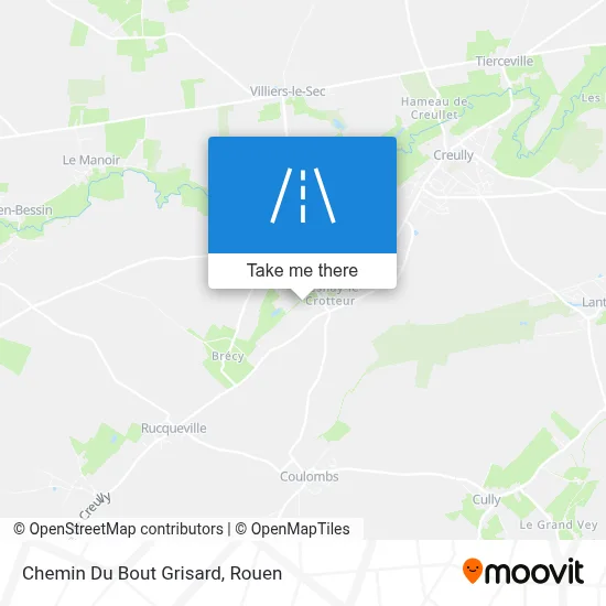 Chemin Du Bout Grisard map
