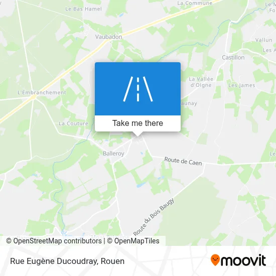 Rue Eugène Ducoudray map