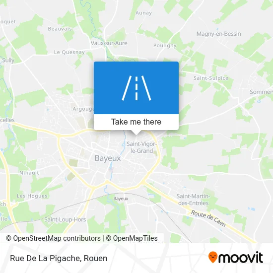 Rue De La Pigache map