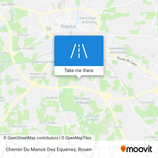 Chemin Du Manoir Des Equerres map