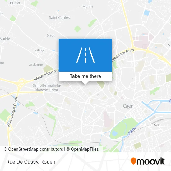 Rue De Cussy map
