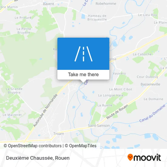 Deuxième Chaussée map