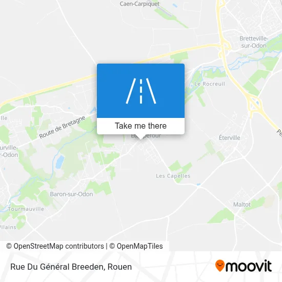 Rue Du Général Breeden map
