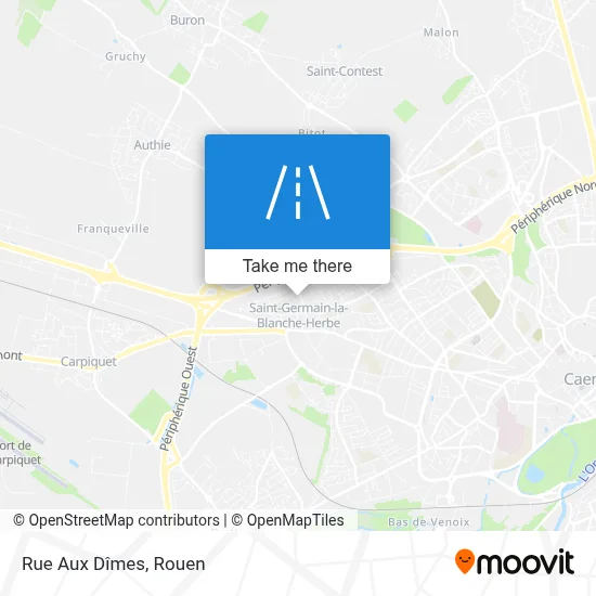 Rue Aux Dîmes map