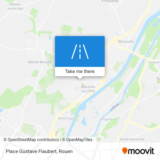 Mapa Place Gustave Flaubert