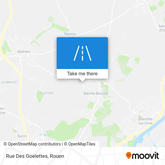 Rue Des Goelettes map