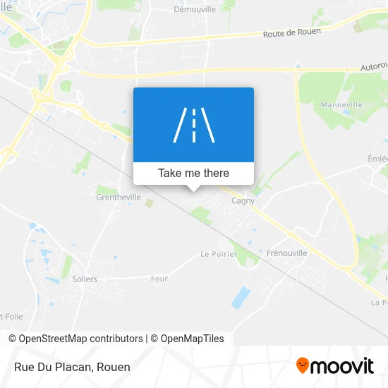 Rue Du Placan map
