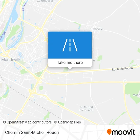 Chemin Saint-Michel map