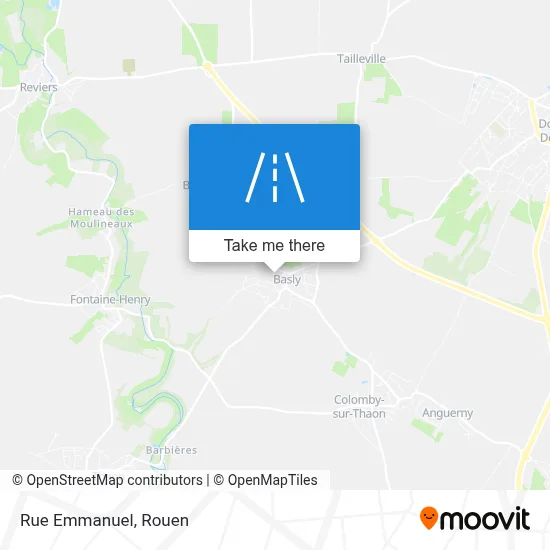 Mapa Rue Emmanuel