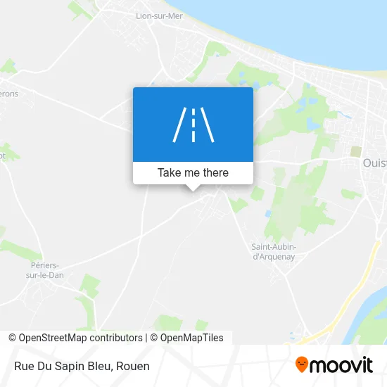 Rue Du Sapin Bleu map