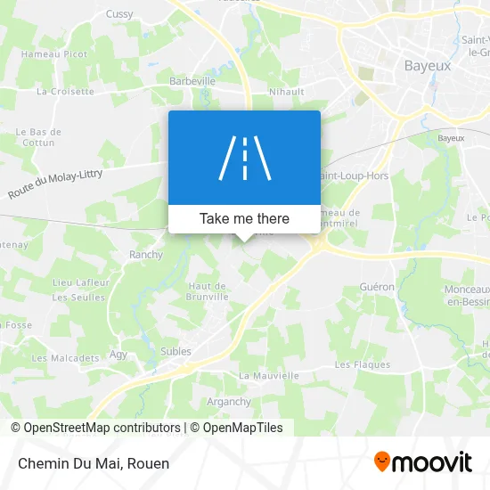 Chemin Du Mai map