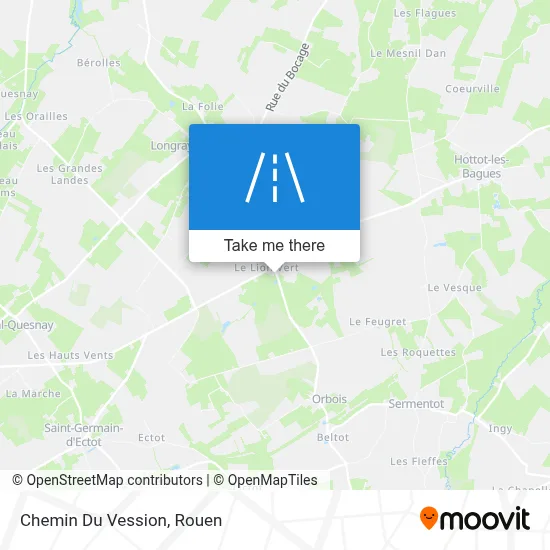 Chemin Du Vession map