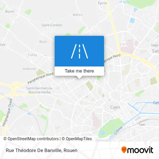Rue Théodore De Banville map
