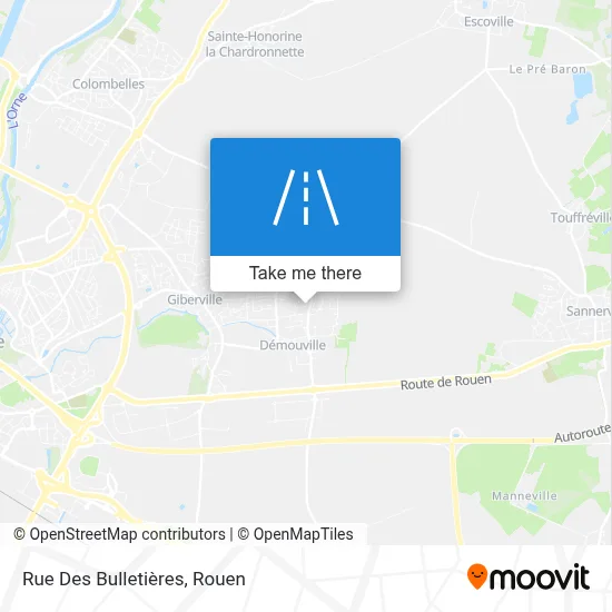 Rue Des Bulletières map