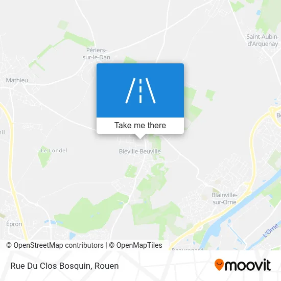 Rue Du Clos Bosquin map