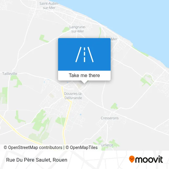 Rue Du Père Saulet map