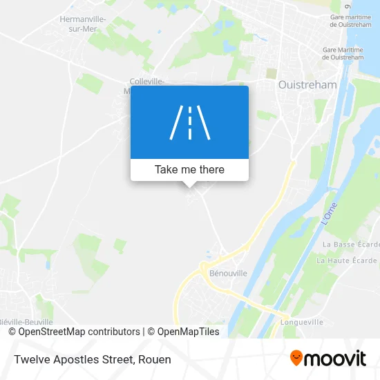Rue Des Douze Apôtres map