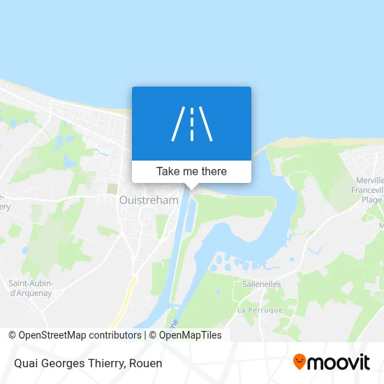 Quai Georges Thierry map