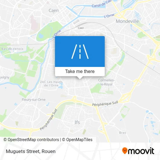 Rue Des Muguets map