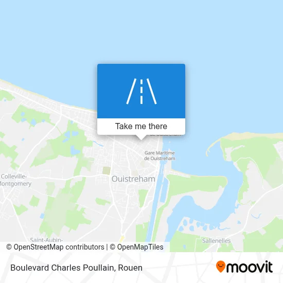 Boulevard Charles Poullain map
