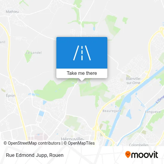 Rue Edmond Jupp map