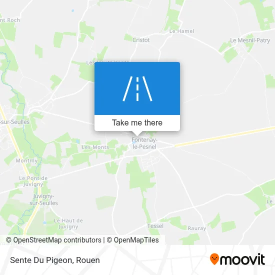Sente Du Pigeon map