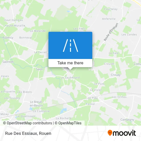 Rue Des Essiaux map