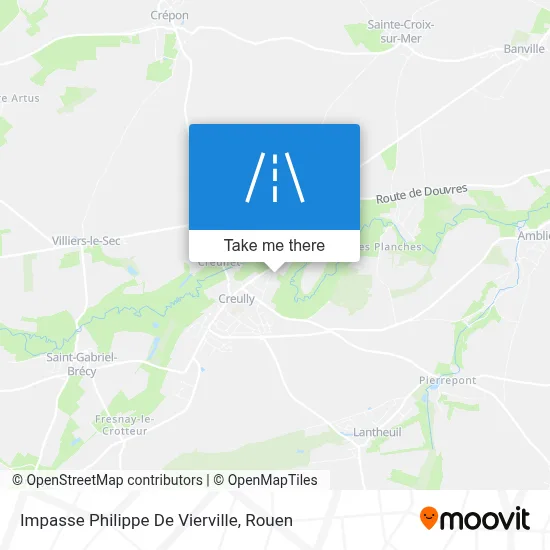 Impasse Philippe De Vierville map
