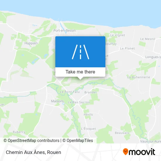 Chemin Aux Ânes map