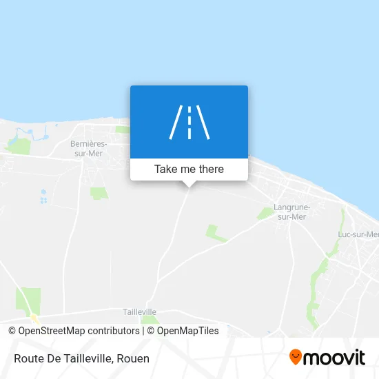 Route De Tailleville map