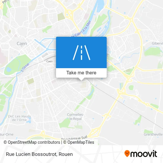 Rue Lucien Bossoutrot map