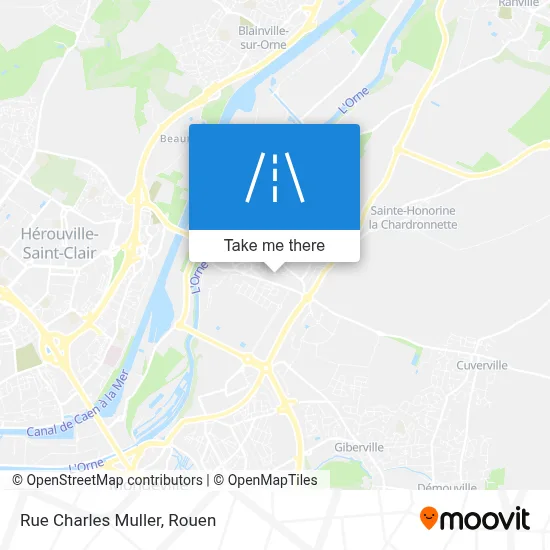 Rue Charles Muller map