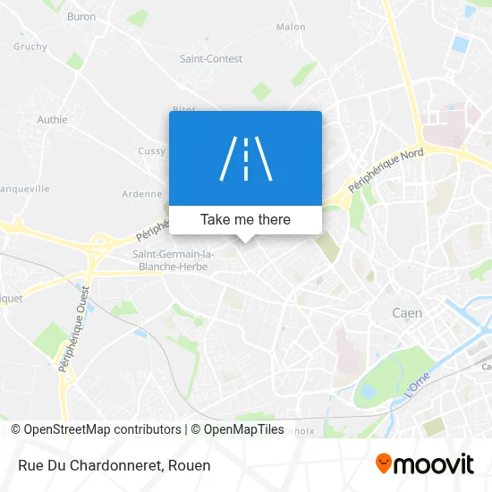 Rue Du Chardonneret map