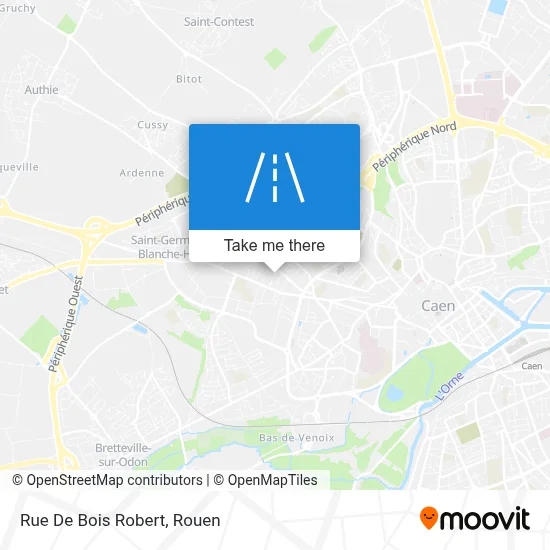 Rue De Bois Robert map