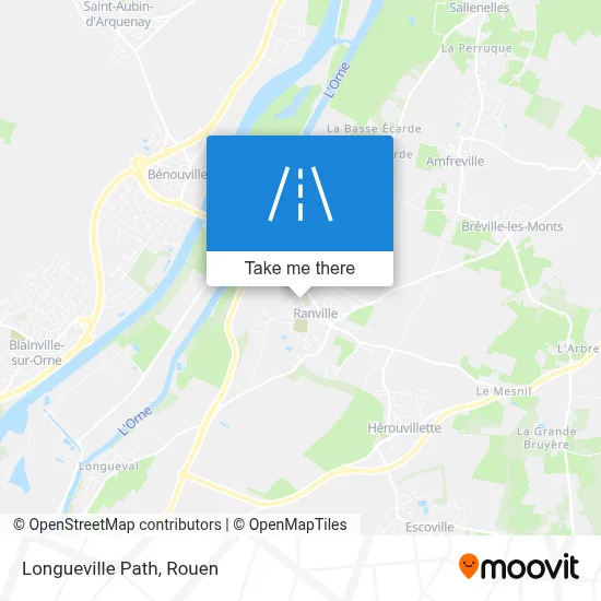 Chemin De Longueville map