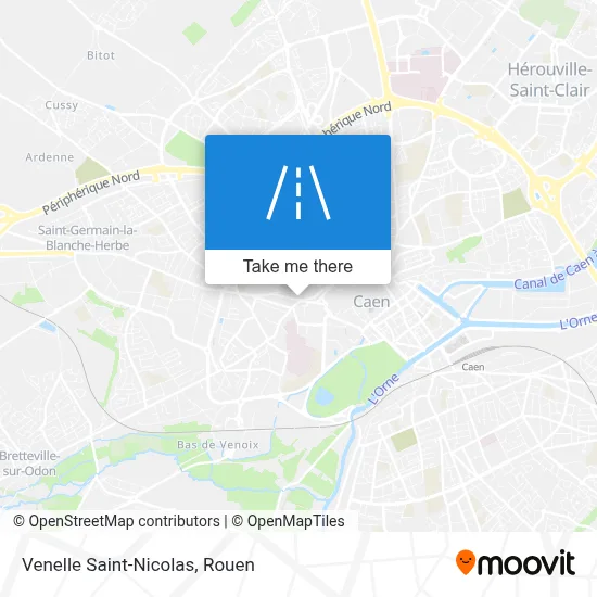 Venelle Saint-Nicolas map