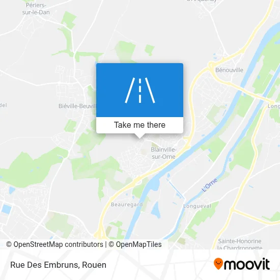 Rue Des Embruns map