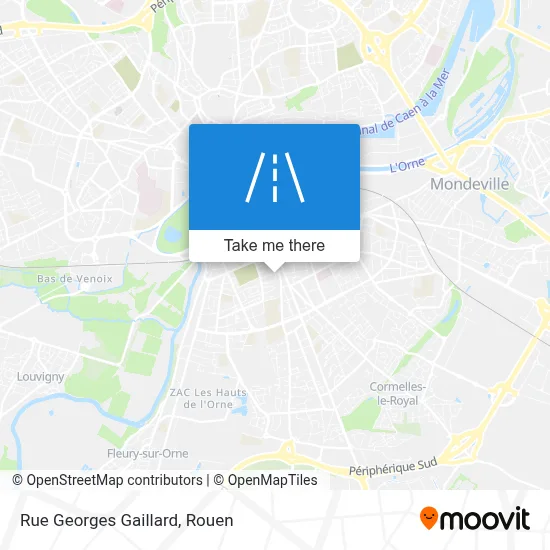 Rue Georges Gaillard map
