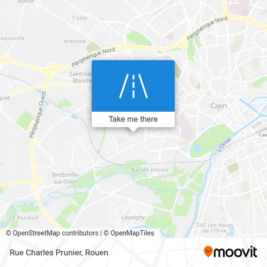 Rue Charles Prunier map