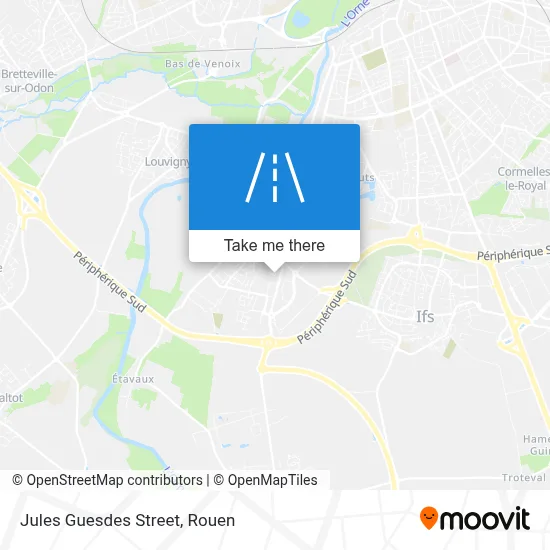 Rue Jules Guesdes map