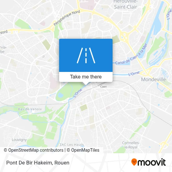Pont De Bir Hakeim map