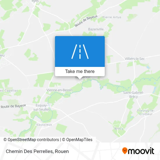 Chemin Des Perrelles map
