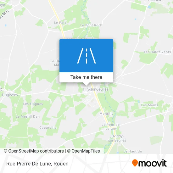 Rue Pierre De Lune map