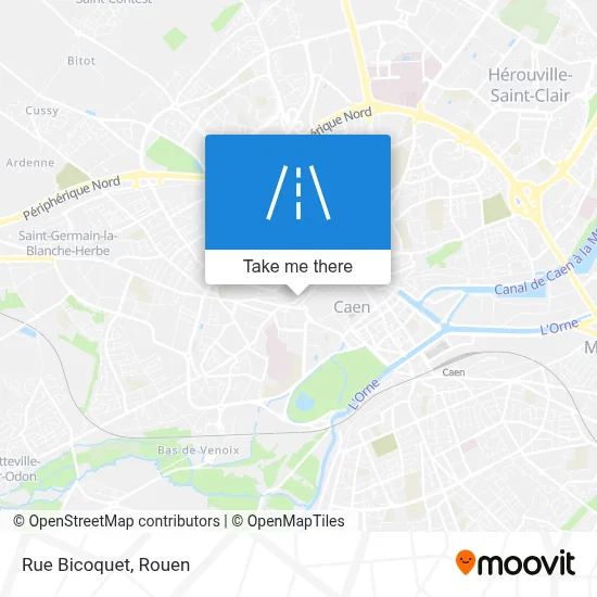Rue Bicoquet map