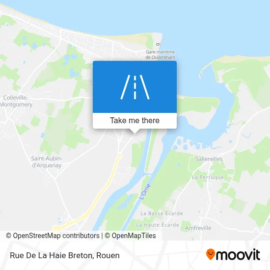 Rue De La Haie Breton map