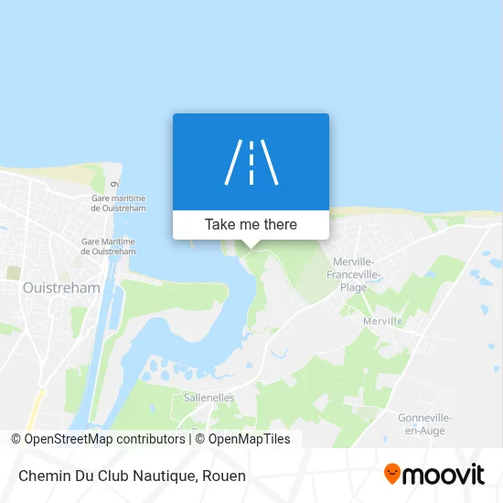Chemin Du Club Nautique map