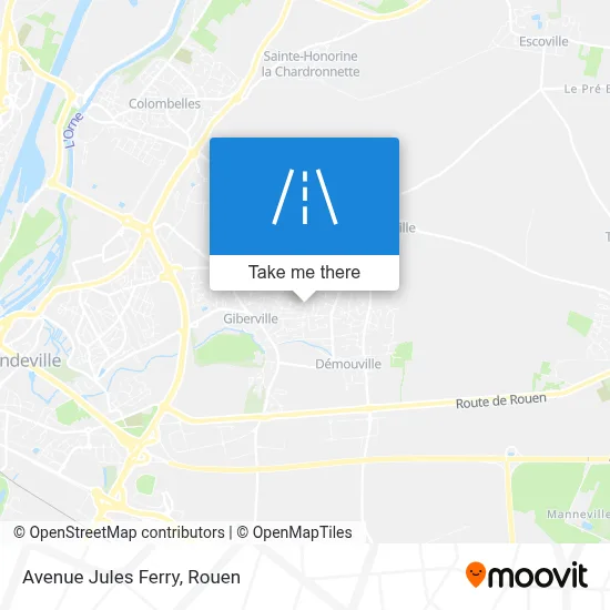 Avenue Jules Ferry map